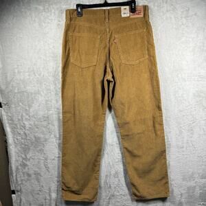 Levi's '94 Baggy Women NEW Pant Sz 31(Actual 34)X 31 Brown Corduroy Straight Leg
